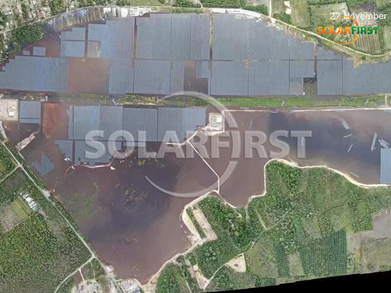 Montagem terrestre de 172 MWp na Malásia
