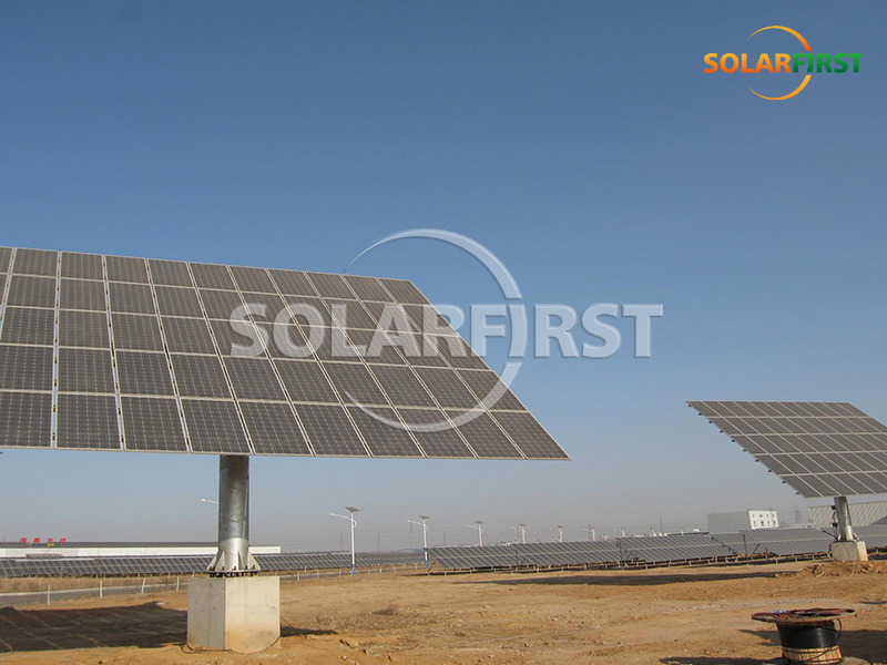 Rastreamento de eixo duplo de 280 kWp na China