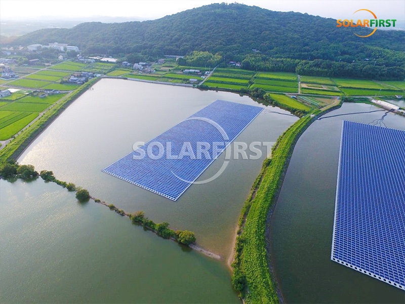 Fotovoltaica flutuante de 8 MWp na Tailândia
