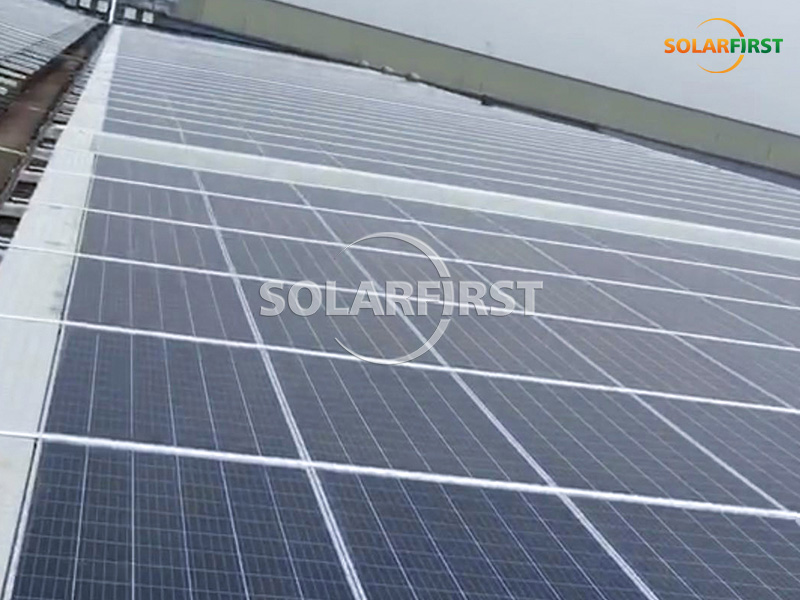 Montagem de telhado BIPV de 1,2 MWp em Zhangzhou