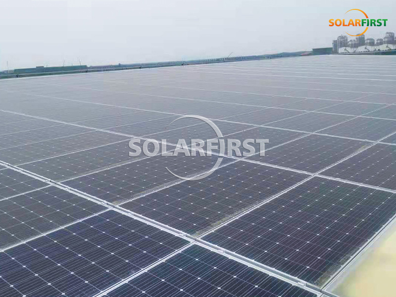 Montagem de telhado BIPV de 5,1 MWp em Shiyan, Hubei