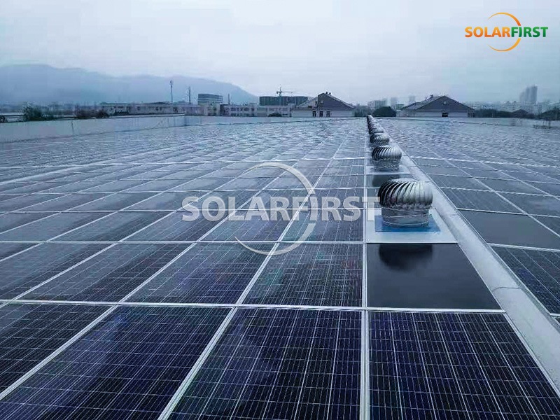 Montagem de telhado BIPV de 4,2 MWp em Shaoyang, Hunan