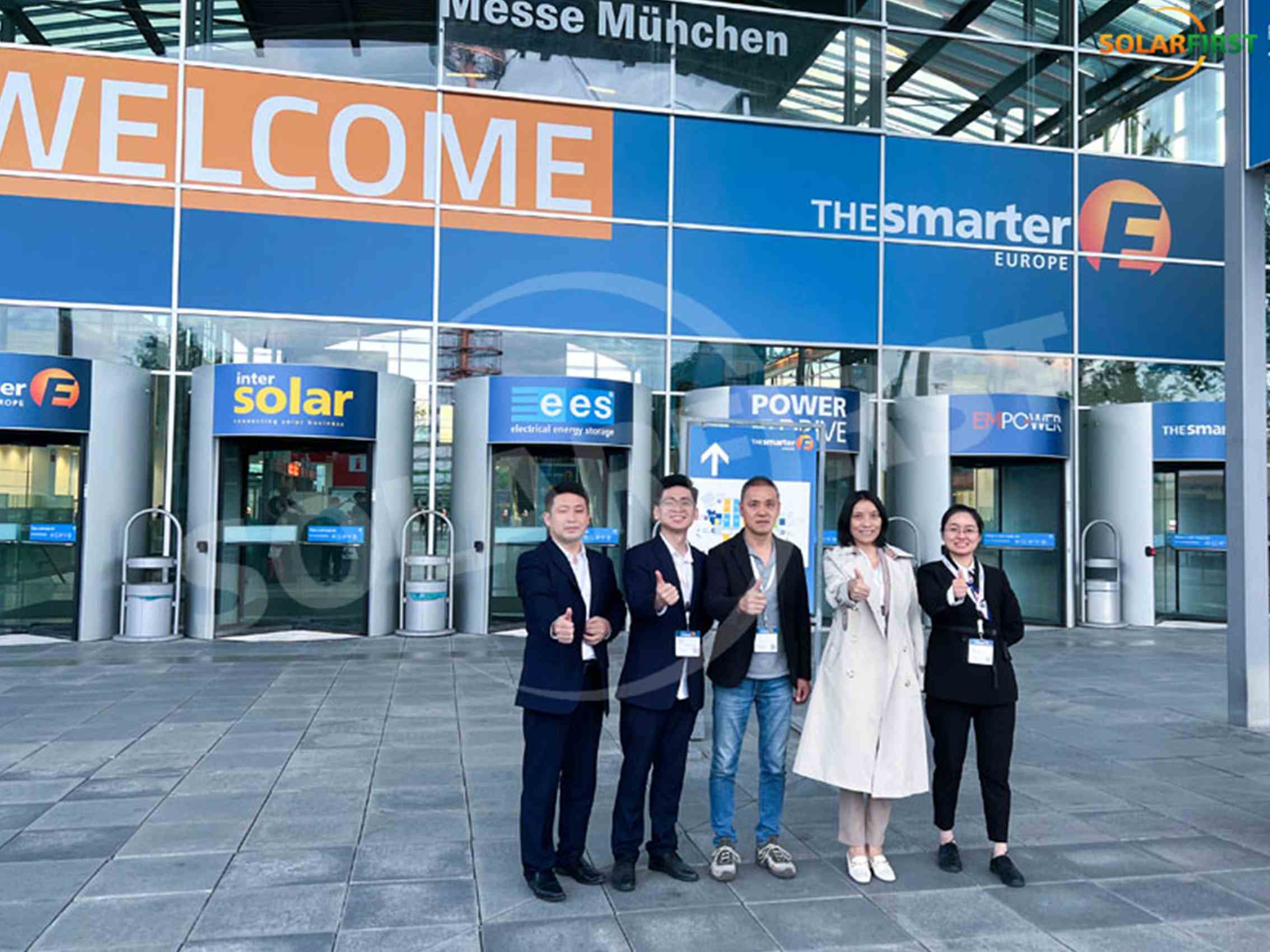 Solar First conclui participação bem-sucedida na Intersolar Europe 2023