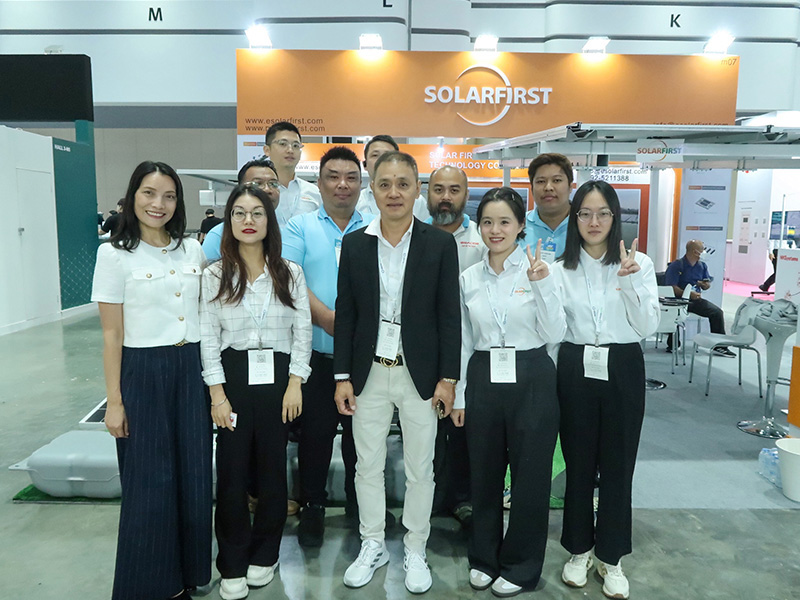Solar First Group apresenta inovações na Feira de Energia Renovável da Tailândia