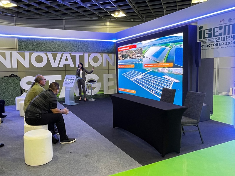 SOLAR FIRST participa da conferência IGEM 2024 da Malásia, atraindo reconhecimento da indústria