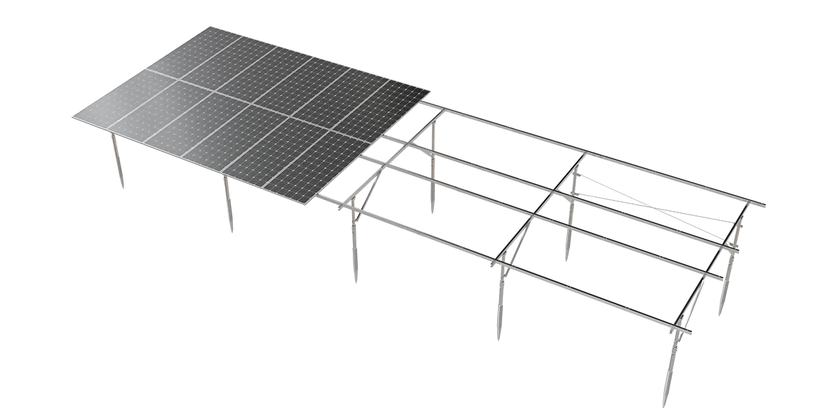 Suporte de solo C-Steel