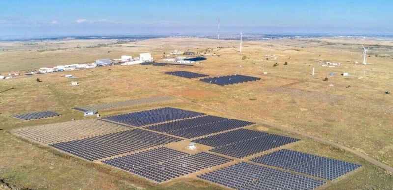NREL Flatirons Campus The outdoor wind farm test base of NX and ATI