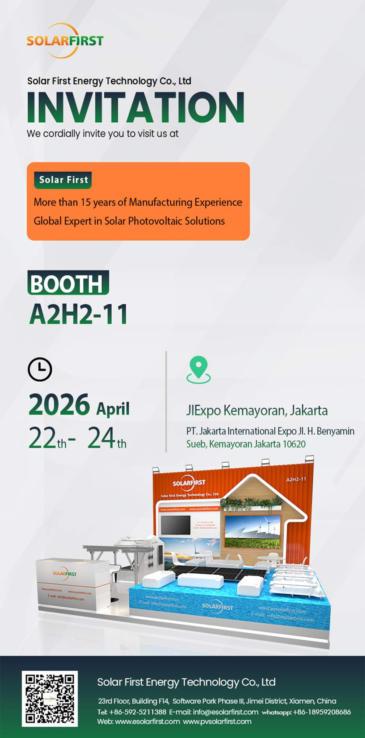 Solar First Group cordially invites you to SOLARTECH 2026 #SOLARTECH2026