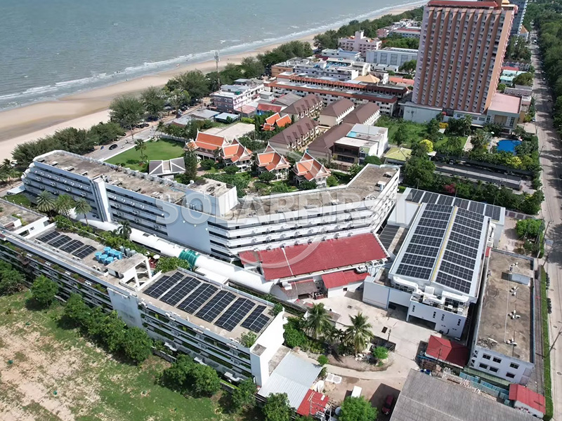 1.5MWp Concrete Roof Mount in Thailand