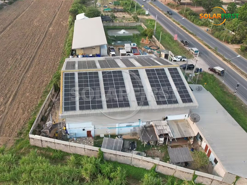 330KWp Metal Roof Mount in Thailand